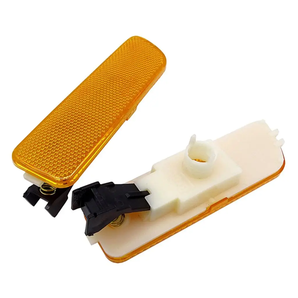 

1 пара линз для маркеров бампера, дымчатая линза, сменный боковой габаритный фонарь бампера