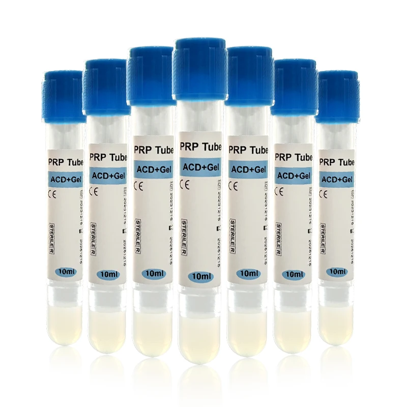 8/10/12/15ML Vacuum-packed ACD GEL PET TUBES Sterile Sampling Collection Tube Laboratory Test Tube