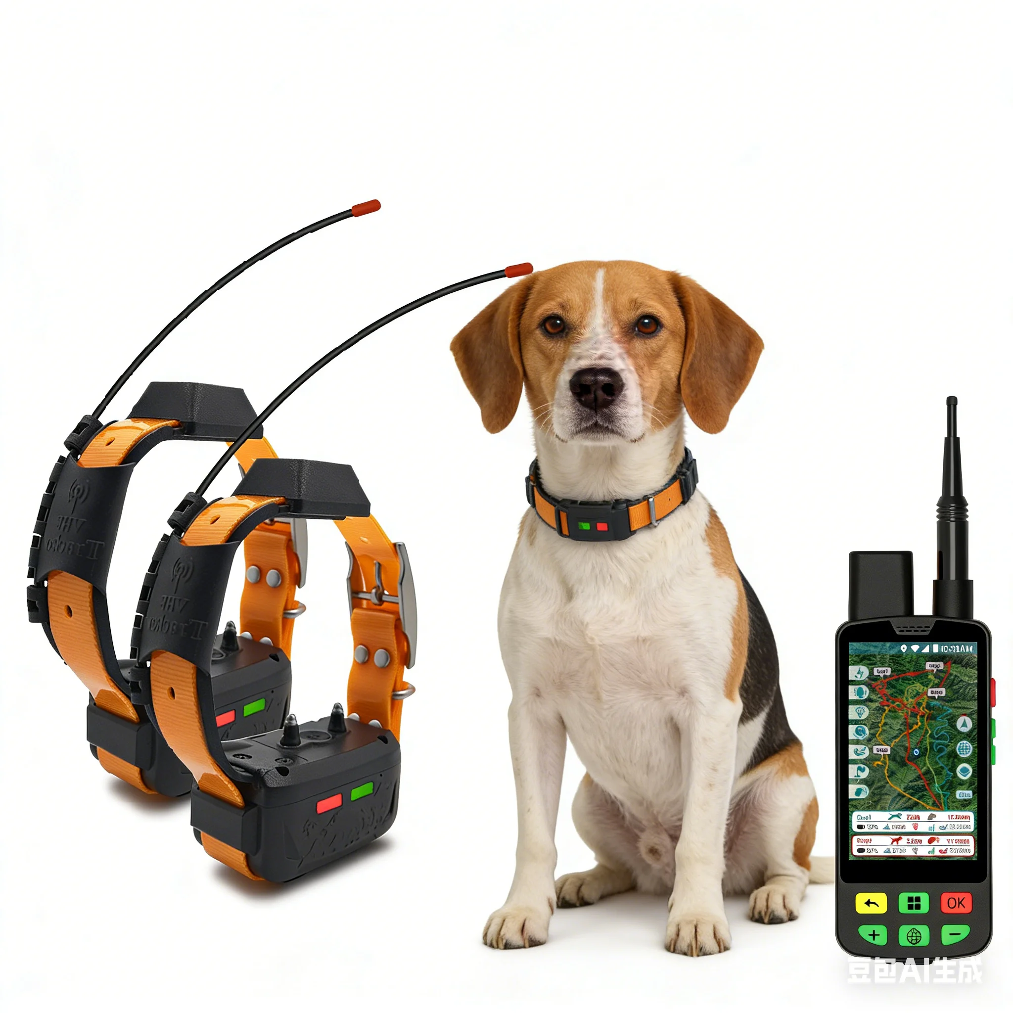 

ESEEK Wireless GPS Dog Fence Platform: Offline Map Geofencing + Stay Cue Alerts (5-60s) & 18650 Lithium Battery Backend