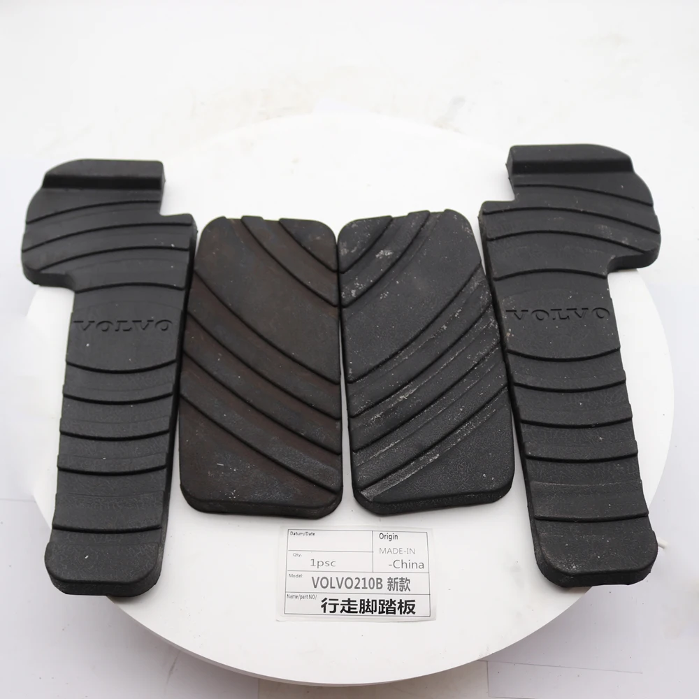 

Excavator accessories for Volvo EC210 240 290 360B walking pedal rubber rest pedal rubber