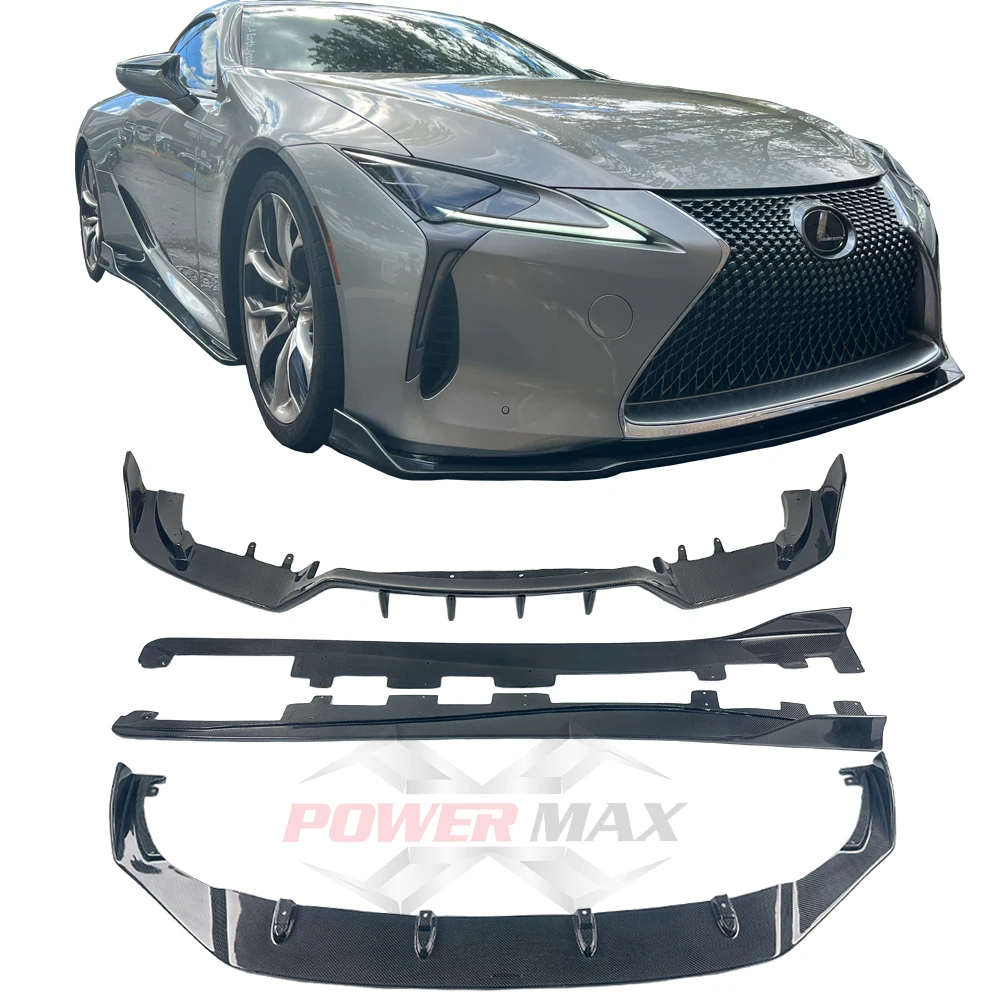 Wholesale Carbon Fiber Body Kit Fit For Lexuss Lc500 Lc500h Front Lip Side Skirts Rear Diffuser