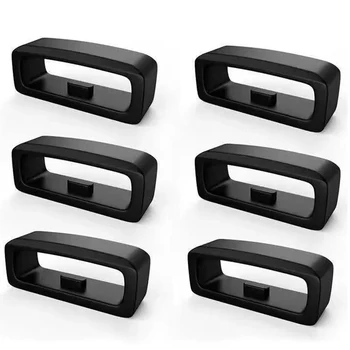 2/5 יחידות מחזיק רצועת שעון, רצועת סיליקון לשמירה על רצועת השעון החכם חלקי חילוף לרצועת היד