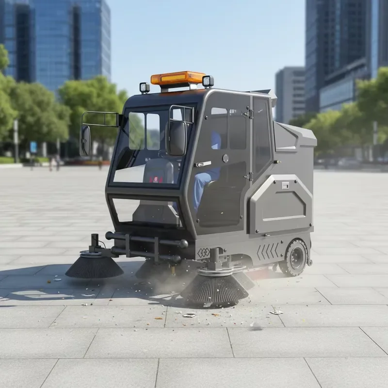 High Suction Ride on Vacuum Sweeper CleanHorse M9 Dual Fan Industrial Sweeping Machine for Dust-Free Worksite