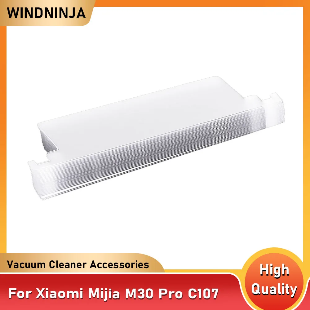 Replacement Dust Bin Baffle Suction Flap Dust Bin Door For Xiaomi Mijia M30 Pro C107 Robot Vacuum Dust Box Spare Repair Parts