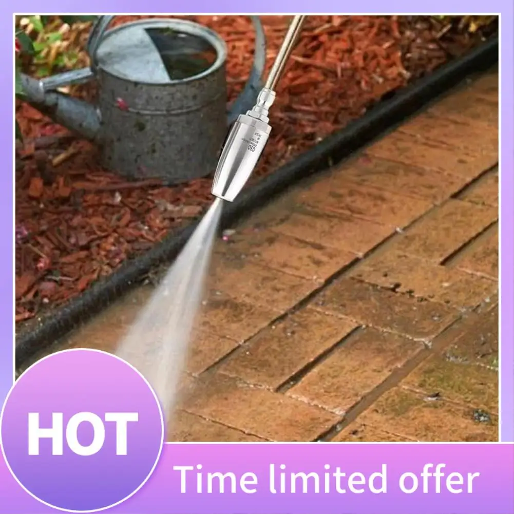 

B69C Насадки для мойки высокого давления Турбосопло Вращающиеся насадки для мойки высокого давления Насадка для мойки высокого давления турбонаддува для очистки давления в бетоне