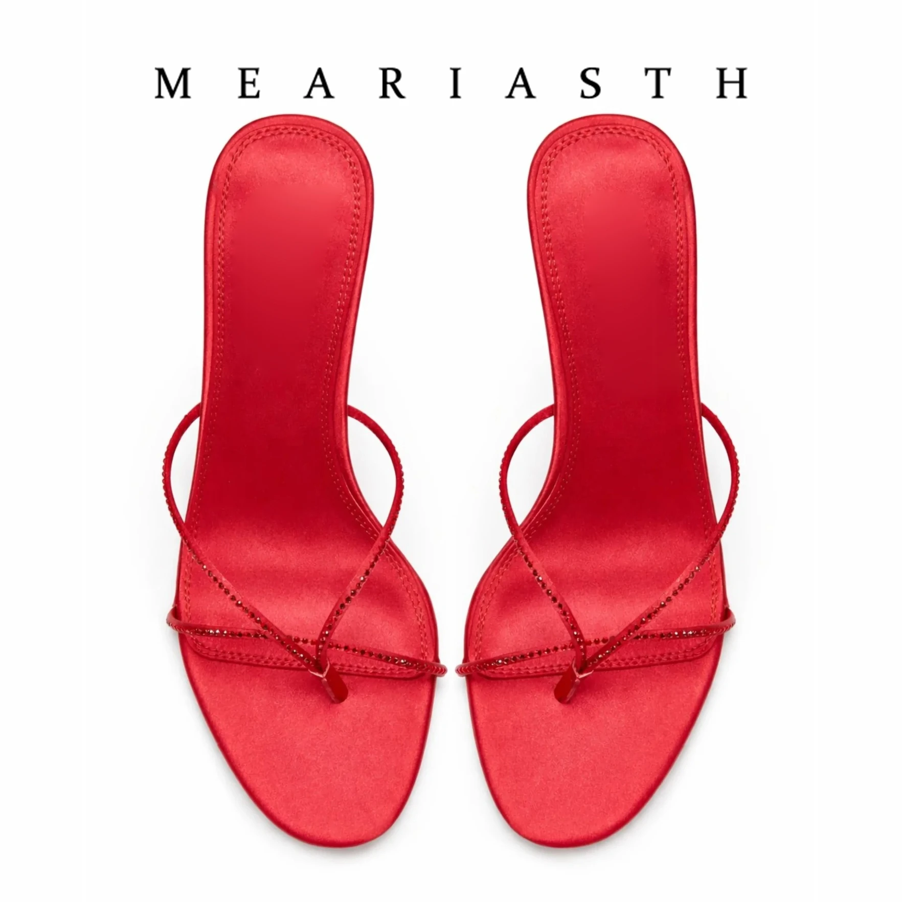 

Модные шлепанцы-мюли 2026 года с круглым носком и высоким каблуком для женщин