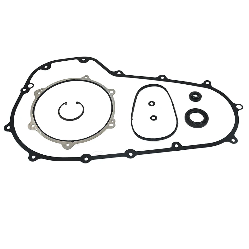 

Motorcycle Primary Derby Clutch Cover Gasket Seal Kit for 07-16 Harley Touring FLHR FLTR