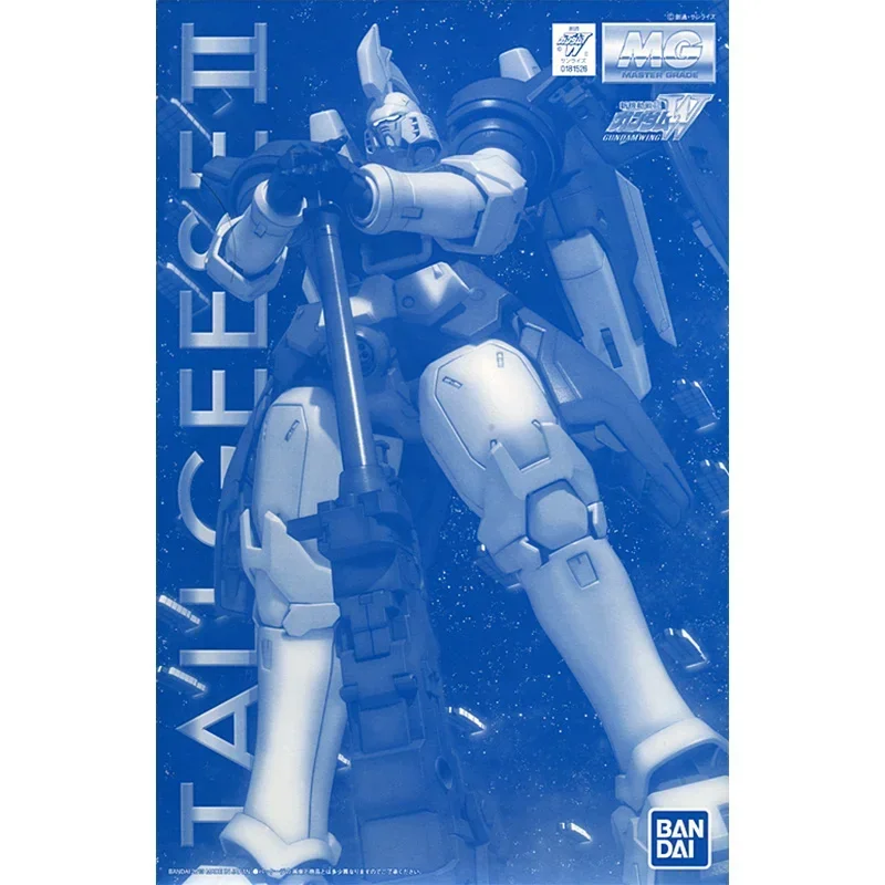 Bandai Genuine Gundam Model Kit Anime Figure MG OZ-00MS2 Tallgeese Ⅱ Collection Gunpla Anime Action Figure Toys for Children