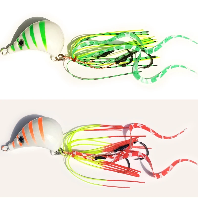 1pc 40g 60g 80g 100g 120g 150g Inchiku gabarits leurres lumineux gabarits en métal leurre yeux 3D plomb gabarit tête bateau appâts de pêche