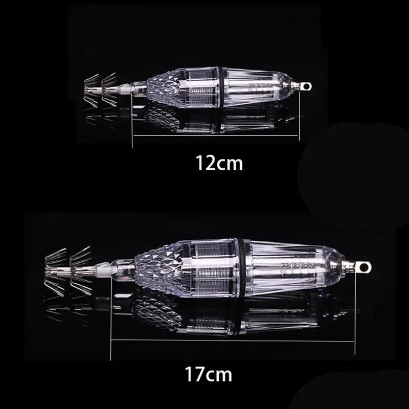 Thuyền Dock Dụ Mồi Chạy Bằng Pin Câu Cá Dưới Nước Sáng Chống Nước Câu Cá Ban Đêm Đèn Đỏ, Xanh Trắng, Trắng xanh, Nhiều Màu Sắc