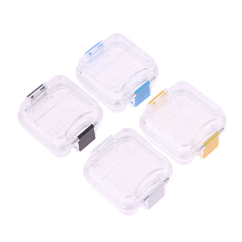 

1pcs Denture Storage Box With Transparent Flexible Film Dentist Material Dental Plastic Membrane Boxes Small Dental Crown Box