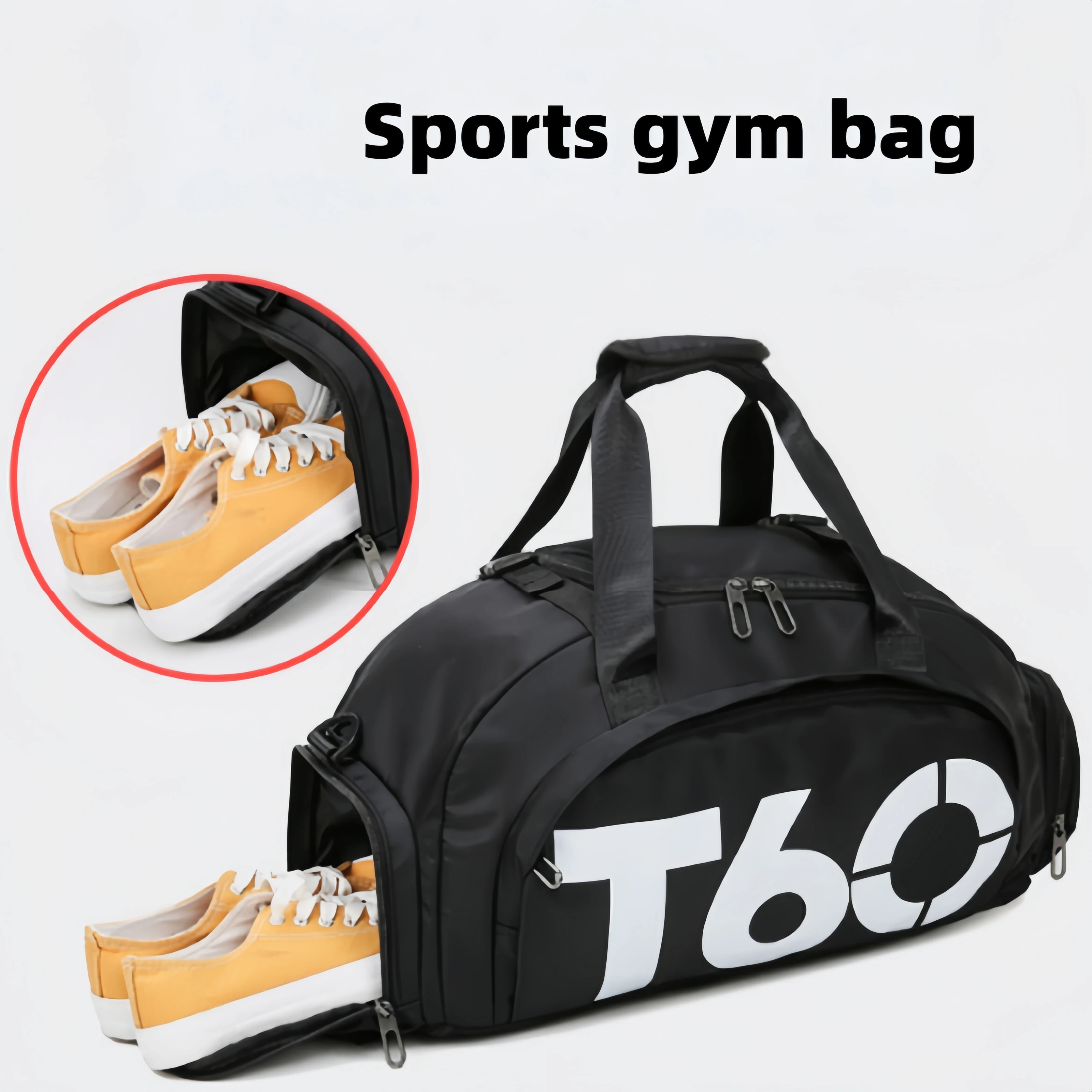 

Сумка для фитнеса, футбольный рюкзак, нейлоновая многофункциональная портативная дорожная сумка для плавания и тхэквондо, с разделением на сухое и влажное отделение, мужская и женская.