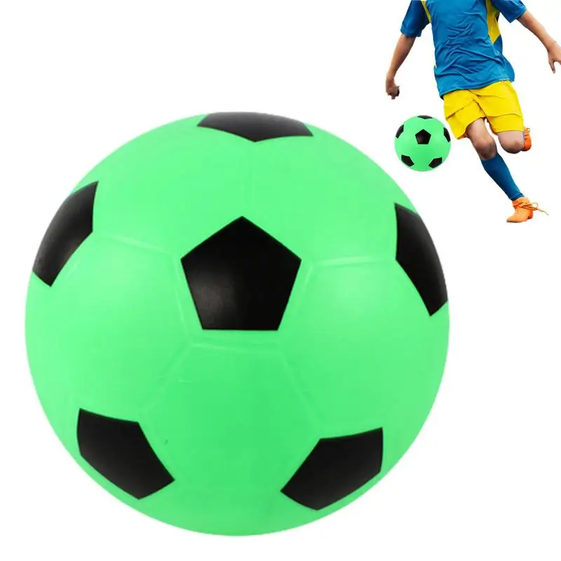 Pallone da calcio silenzioso Pallone da calcio morbido ad alta densità Pallone silenzioso per interni Palla che rimbalza senza rumore Palla da allenamento silenziosa per la pratica domestica