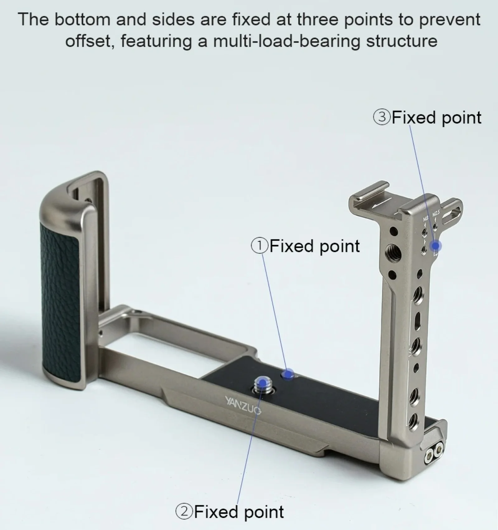 Gaiola de alumínio ZF para câmera YANZUO para câmera Nikon ZF