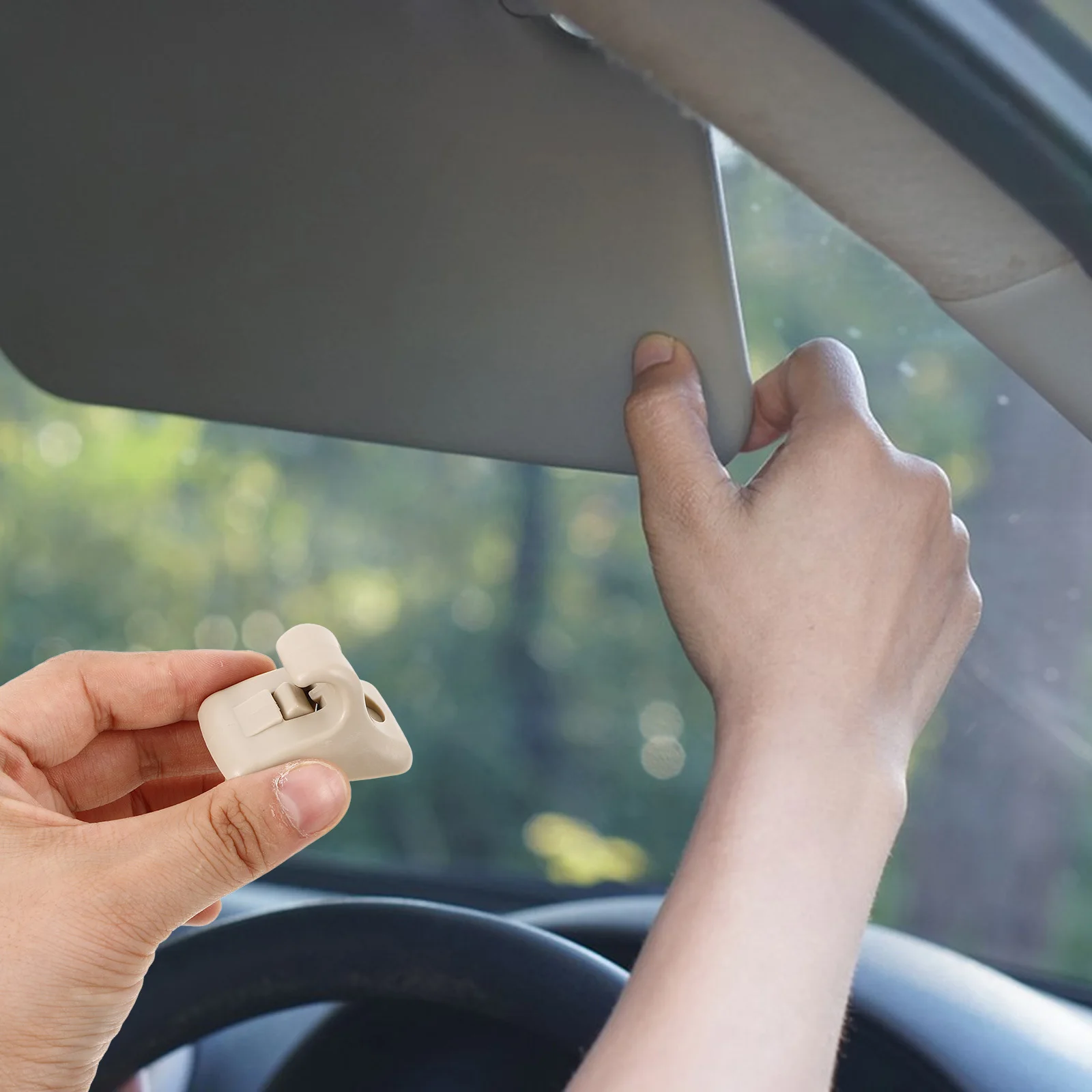 

Sun Visor Repair Universal Replacement Sunglass for Windshield Durable Easy Install Anti Slip Precise Fit