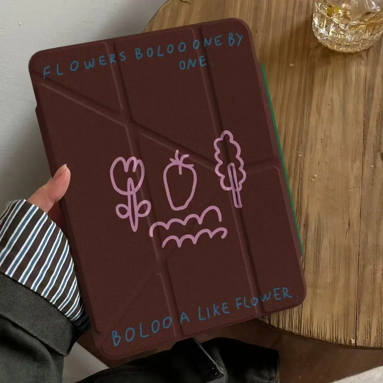 

Милый чехол для планшета с цветочным рисунком для iPad Pro 11 12.9 13 M2 M4 M3 M5, чехол-накладка для iPad 8.3 9.7 10.2 5/6/7/8/9/10/11-го поколения, Mini 6 7, Air 4 5 6