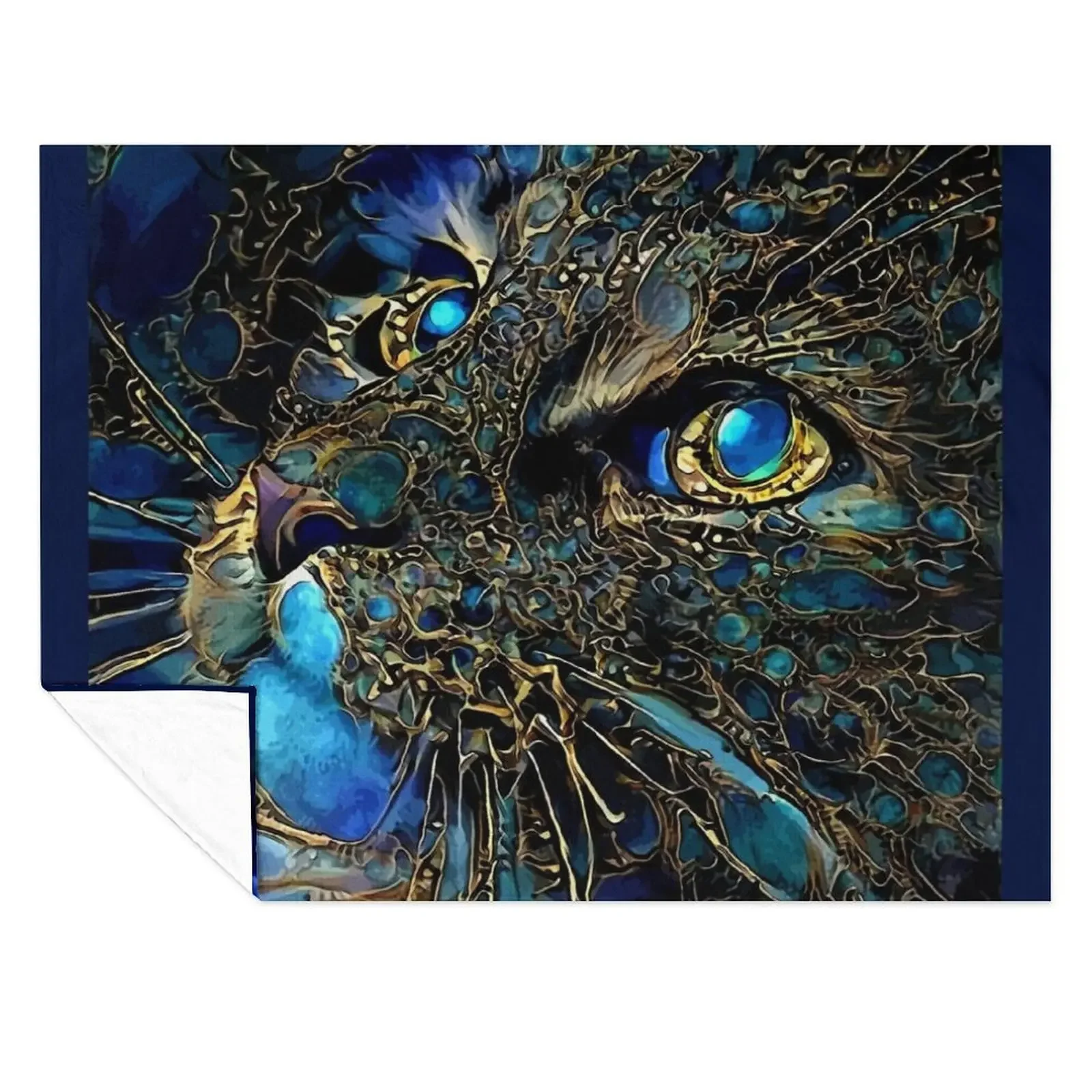 

Кошачья украсть - кошка, чат, кошка, картины Lea Rche Плед для детских одеял и детских одеял
