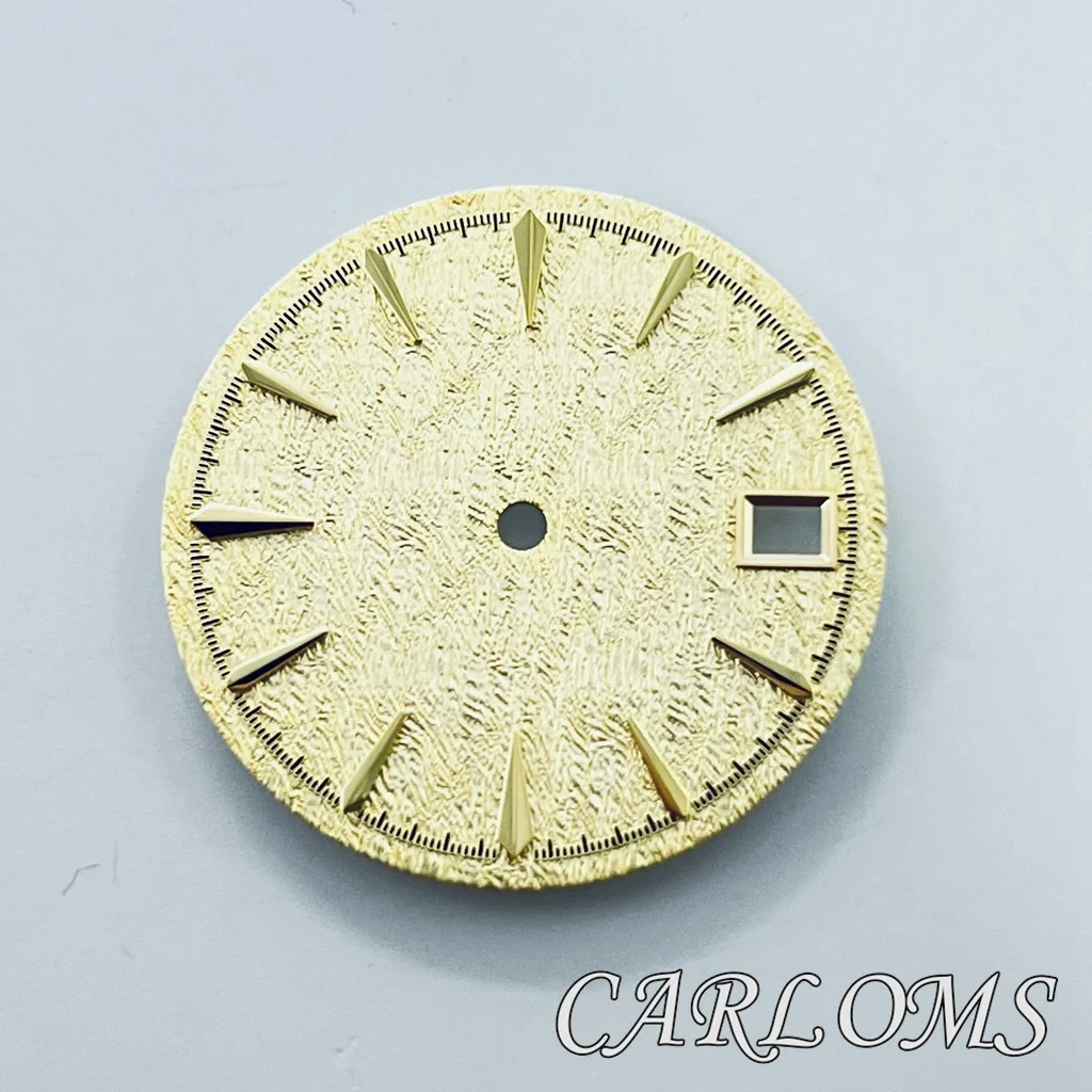 Quadrante dell'orologio NH35 da 29mm data 3 e 3.8 parti dell'orologio corona faccia