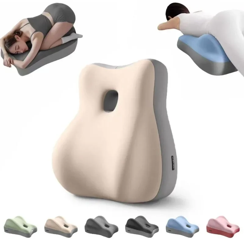 

MultiFunctional Bed Backrest Pillow Thickened Hip Elevation Cushion for Sofa Lounging Ergonomic Support Long Sitting Back Pain