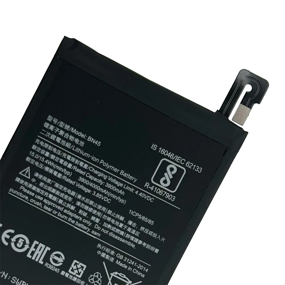 Genuine NEW BN45 4000mAh Battery For Xiaomi Redmi Note 5 Note5 BN45 MOBILE PHONE replacement batteries batteria+tools