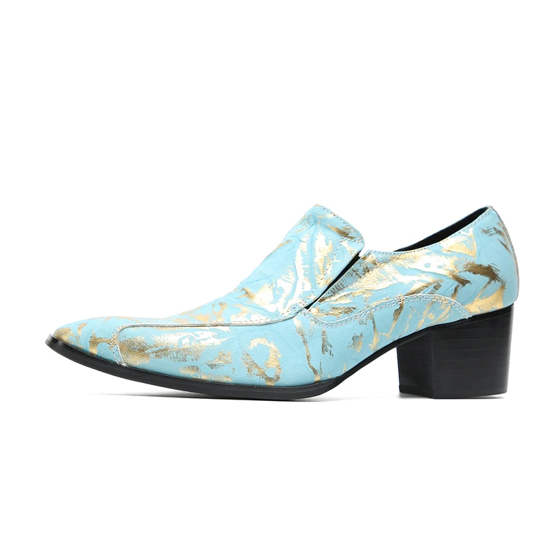 Herren-Slipper im italienischen Stil mit Krokodilmuster, hoher Absatzhöhe, aus echtem Leder, luxuriöse, formelle Schuhe für Geschäftstermine und festliche Anlässe. – Detail 28