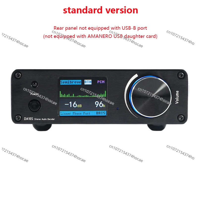 HIFI Audio Decoder DAC Dual ES9038Q2M DSD512 Lossless Decoder QCC3084 Bluetooth 5. USB 32BIT 384KHZ