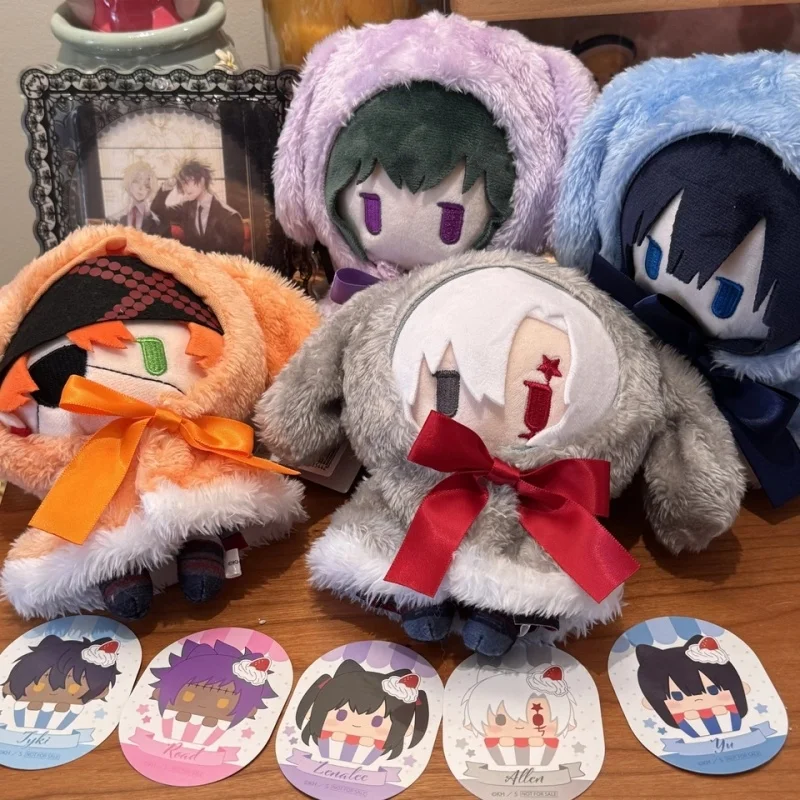 

Подлинная в наличии Moshonen Merchandise Allen Walker Kanda Yuu Bunny Cape, плюшевая кукла, мягкая игрушка Nunu, тело, подарки на день рождения