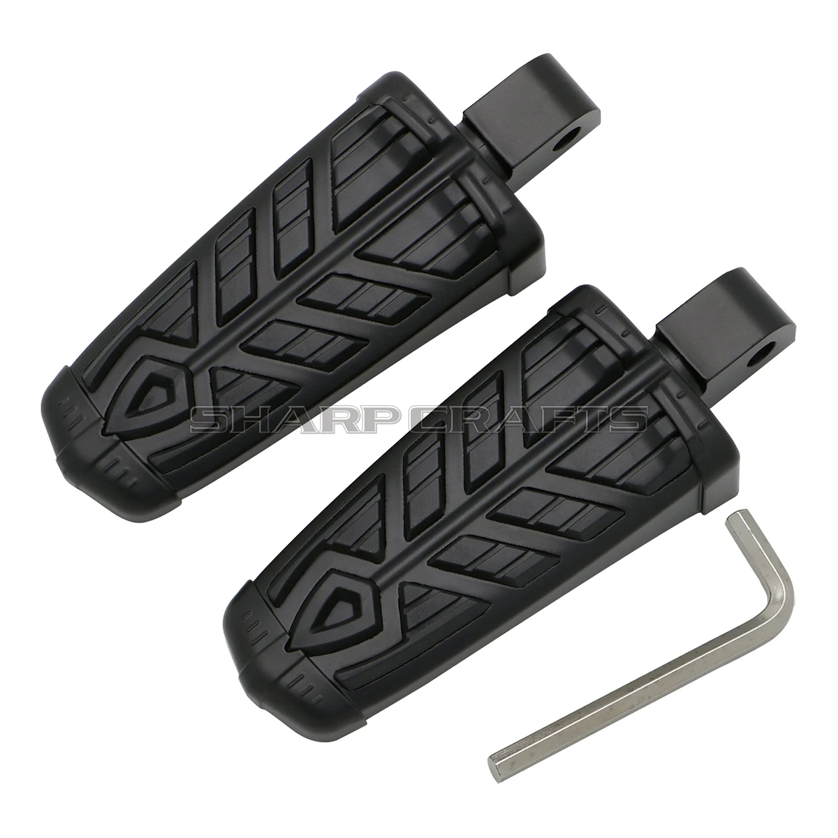 Motorcycle Accessories Front Rider Foot Pegs Footrests Pedals For Yamaha Raider V-Max YZF600 R6 FZ6R YZF1000 R1 FZ-1 FZ1000