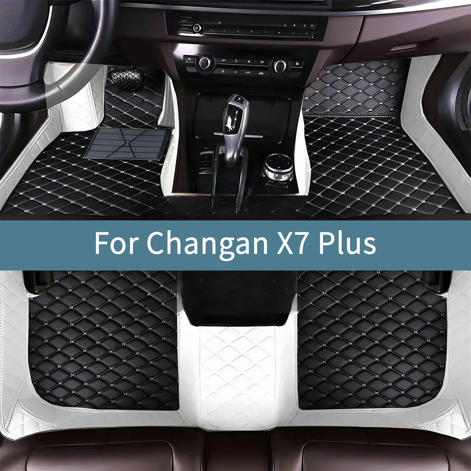 Car Floor Mats For Changan X7 Plus 2024 2025 2026 2027 2028 Floor Mats For Cars All Weather Waterproof