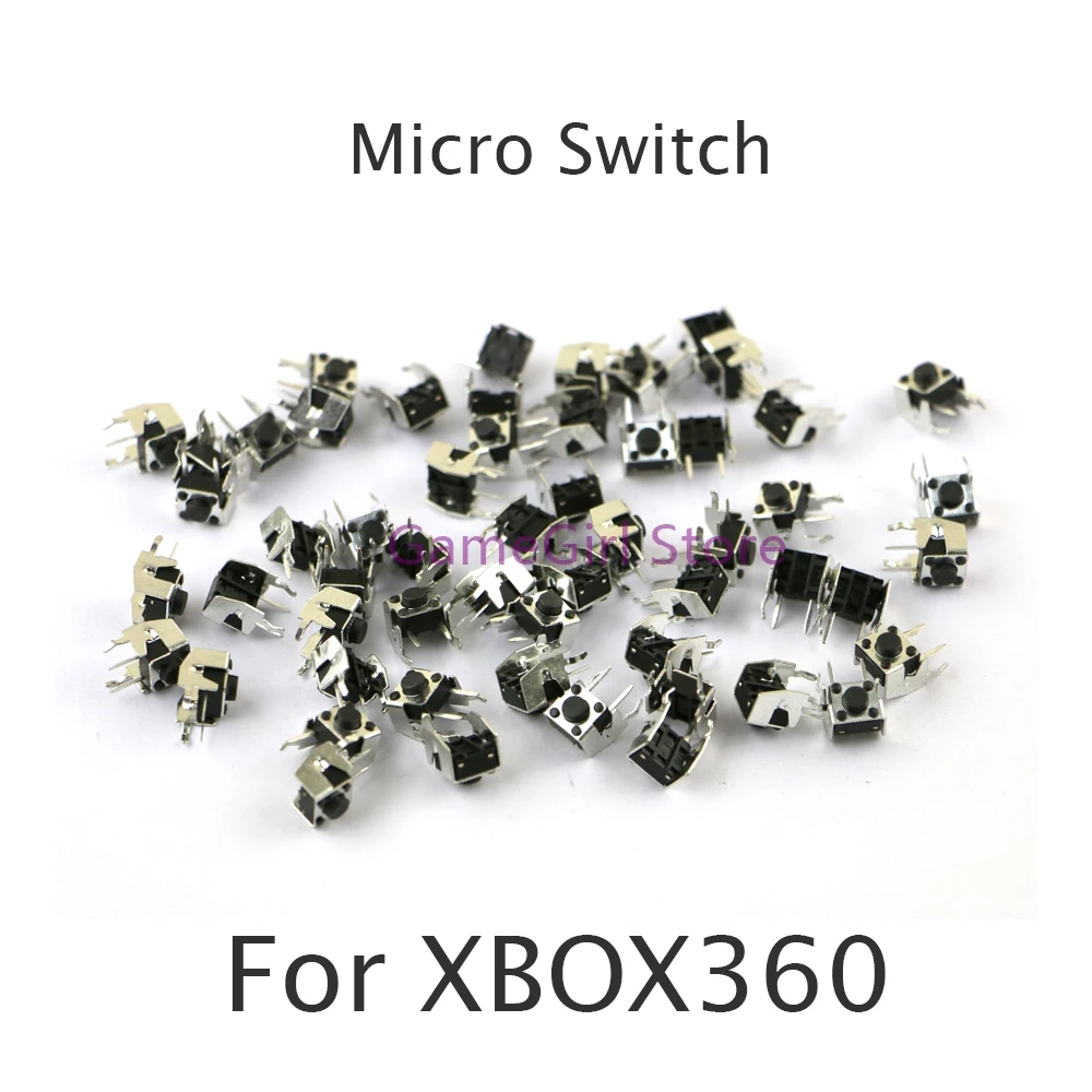 500pcs For XBOX360 Controller Handle LB RB Bumper Key Micro Switch Keypad Key Button