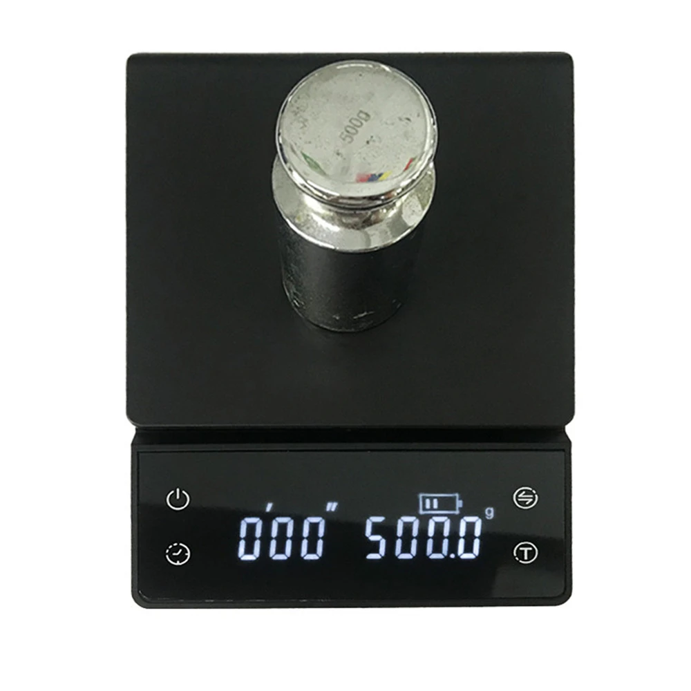 Kitchen Scale with Timer Precision Electronic Scale Smart Digital Scale Portable Coffee Scales Household Food Scale
