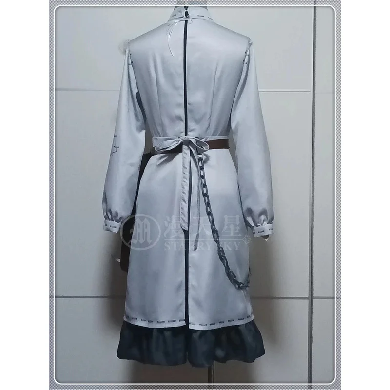 Juego Identity V disfraces de Cosplay sobreviviente psicólogo Dr. Ada Mesmer disfraz de Cosplay ropa Original trajes riñonera peluca zapatos