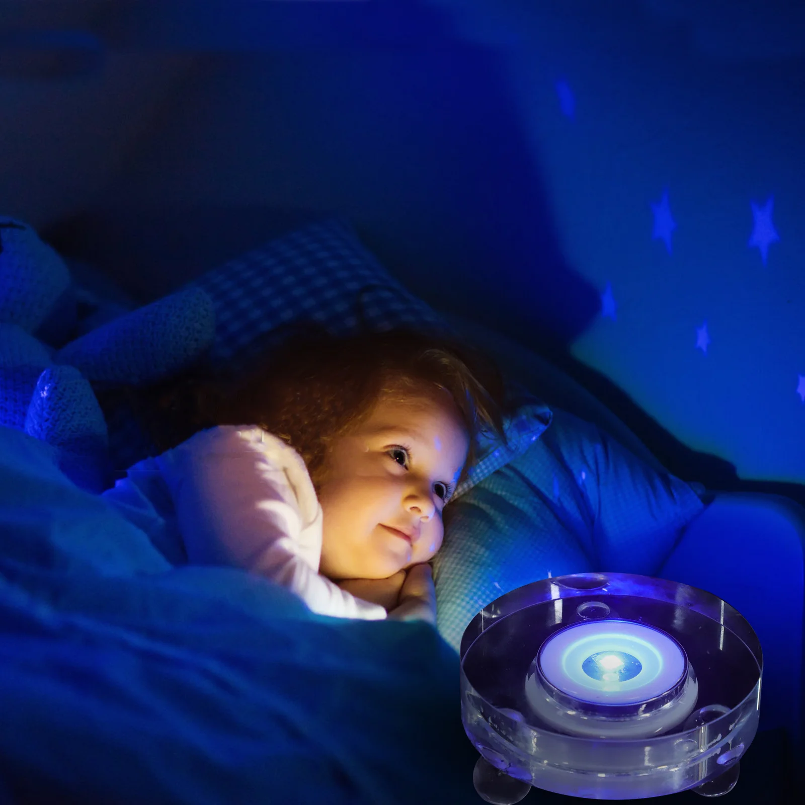 

Glowing LED Light Base Crystal Ball Stand Multi-Function Power Supply LED Display Base Night Lamp Accessory Lighting Stand