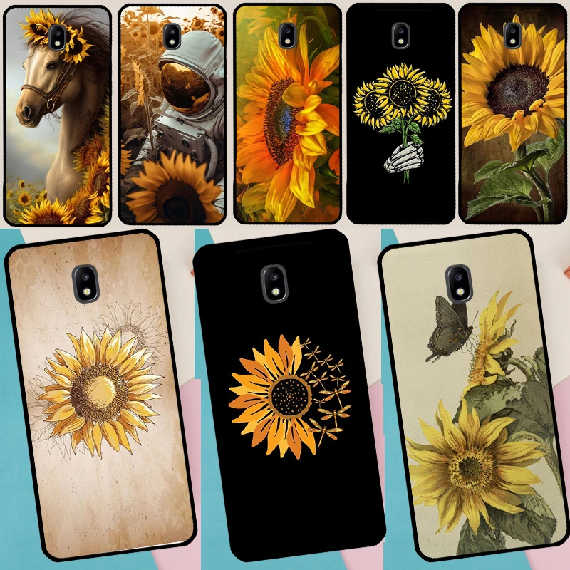 Beautiful Yellow Sunflower Case For Samsung Galaxy M16 M36 M56 M13 M15 M35 M55 M11 M14 M34 M54 M31 M53 M51 M12 M32 M52