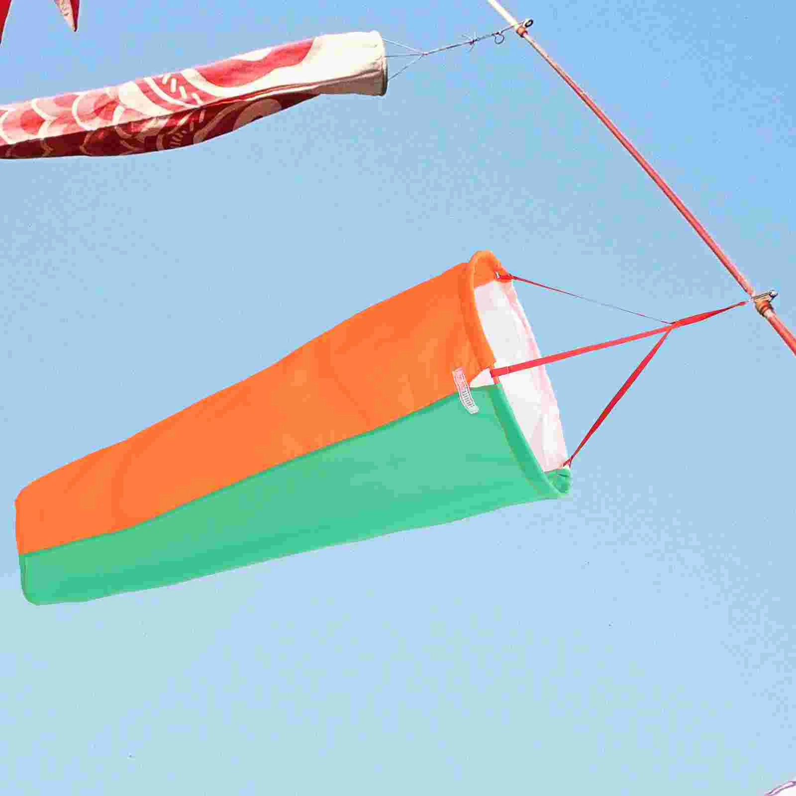 

Wind Sock Outdoor Supply Windsock Direction Indicators Directional Pole Weather Vane Hanging Heavy Windsocks