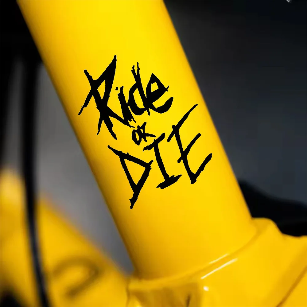 

4 шт. 6x8 см виниловые наклейки для езды или штамповки для велосипедов, автомобилей и мотоциклов - самоклеящиеся украшения