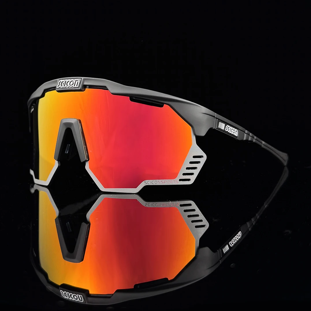 SCICON Photochrome Fahrradbrille MTB Reit- und Skating-Sonnenbrille UV400 Angelbrille für Männer und Frauen Fahrrad-Brillen – Detail 6