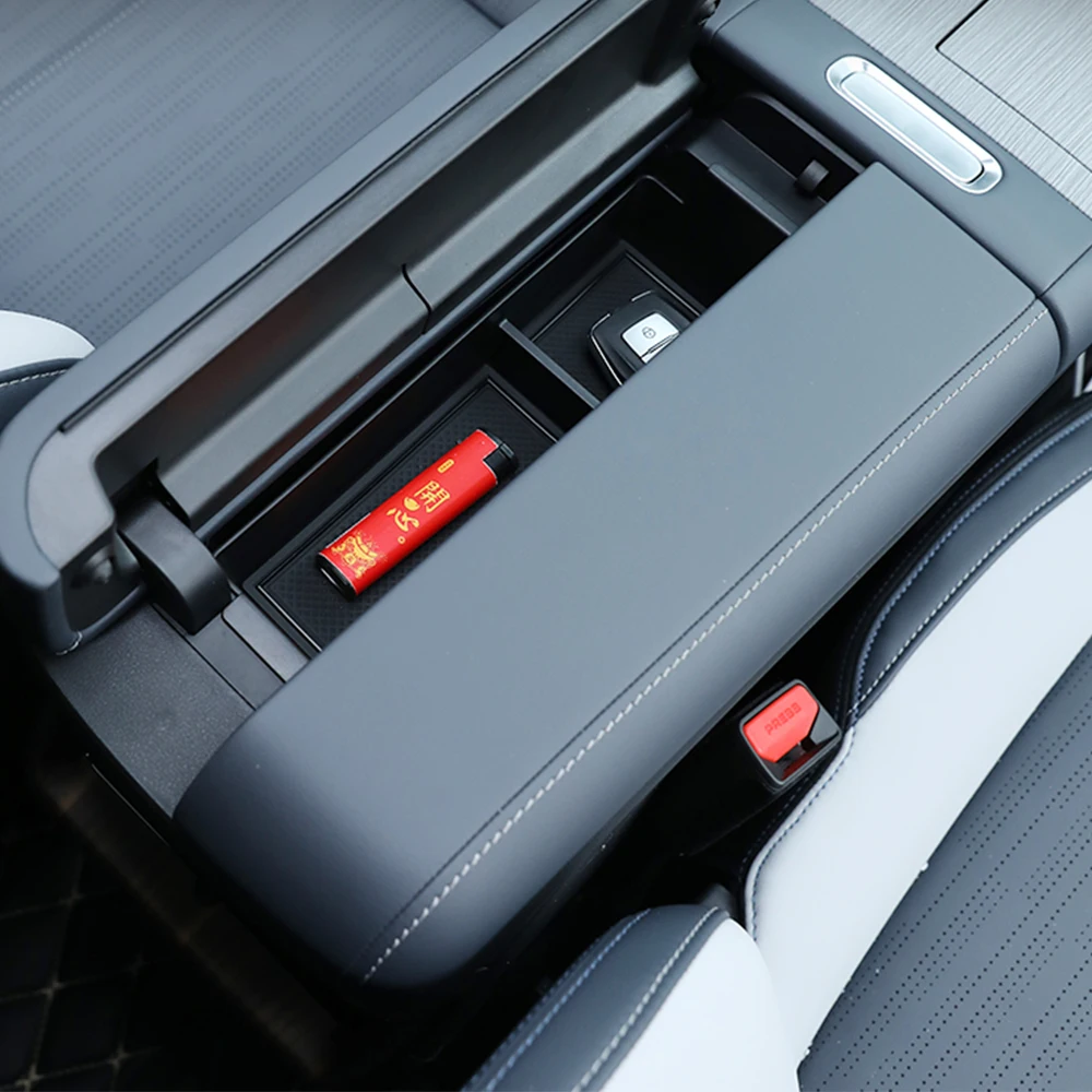 ل 2023 2024 جيلي ستارراي بويو L أطلس FX11 مسند الذراع صندوق تخزين لوازم تعديل السيارة صندوق تخزين التحكم المركزي