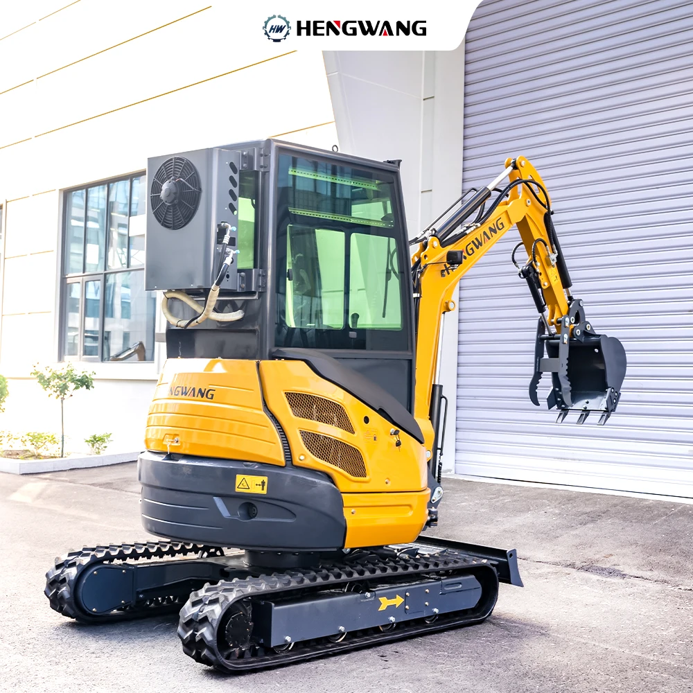 Mini Crawler Excavator 2.5 Tons Hydraulic Mini Excavator Bagger Construction Machinery Engineering CE Certification Customized