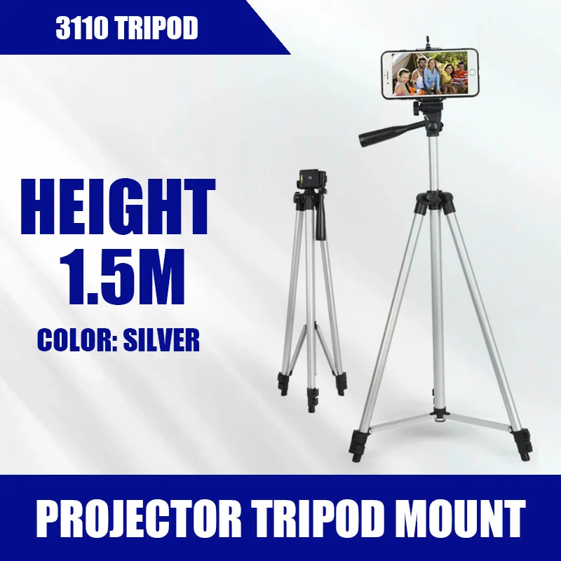 New Adjustable 360 Rotate 50cm-150cm Projector Tripod Stand Bracket DVD Player Floor Holder Laptop Stand Speaker Stand