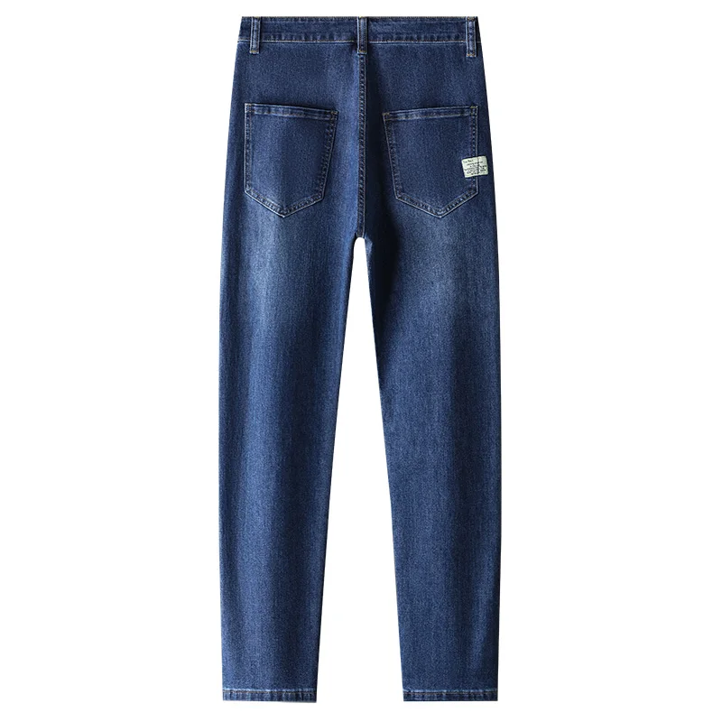 Jeans de marque pour hommes, pantalon carotte ample, pantalon conique décontracté, mode simple, automne et hiver, marée, nouveau, 2024