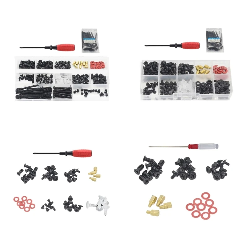 

Computer Screws Motherboard Standoffs Assortment for PC Installation