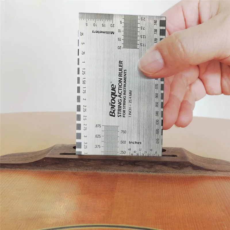 

Линейка для струнных действий, гитара в стиле барокко, бас-гитара, инструмент для струнных инструментов