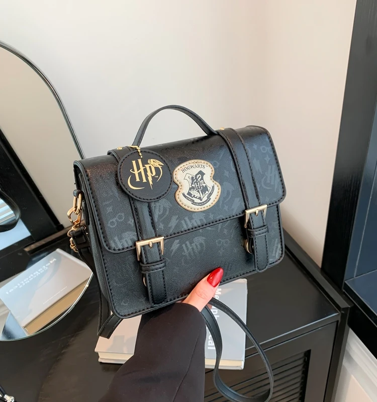 حقيبة هاري بوتر المشتركة الجديدة من Primark Hogwarts School Messenger حقيبة كامبريدج حقيبة كتف عبر الجسم هدية عيد ميلاد للفتيات