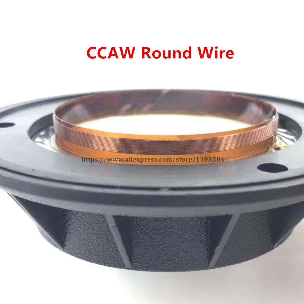 Wharfedale Titan D-701 & D-702A 드라이버 Titan 12 & 15 용 순수 알루미늄 와이어 교체 다이어프램