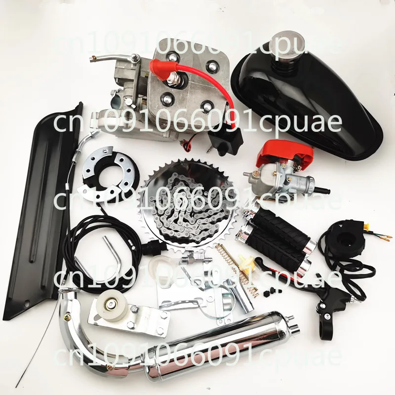 2 Stroke 110cc Bicycle Engine Kit Electric Bicycle 52mm Cylinder Bore YX110