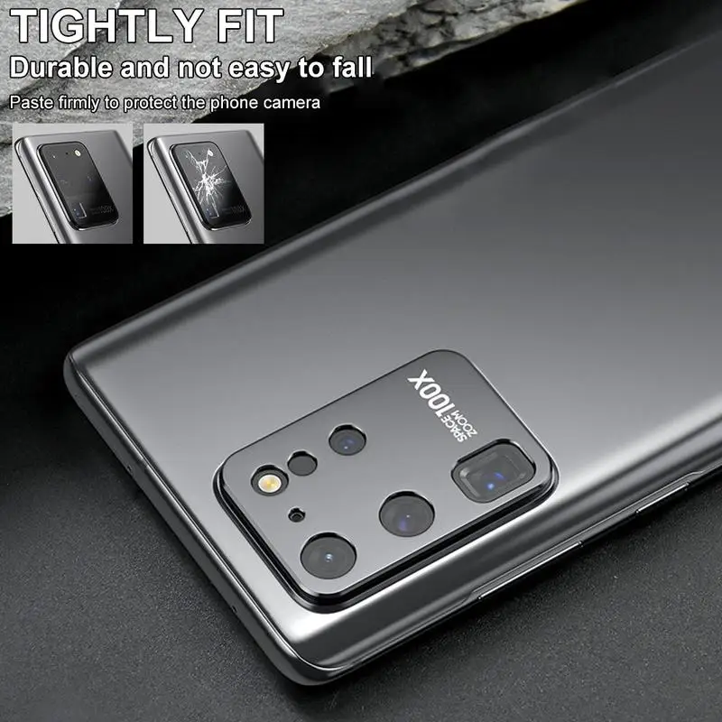 Protetor de Lente da câmera Protecitive Film Para SamsungS20 Ultra Metal Lente Traseira Anel Proteção Caso ForGalaxyS20/S 20 Plus Ultra