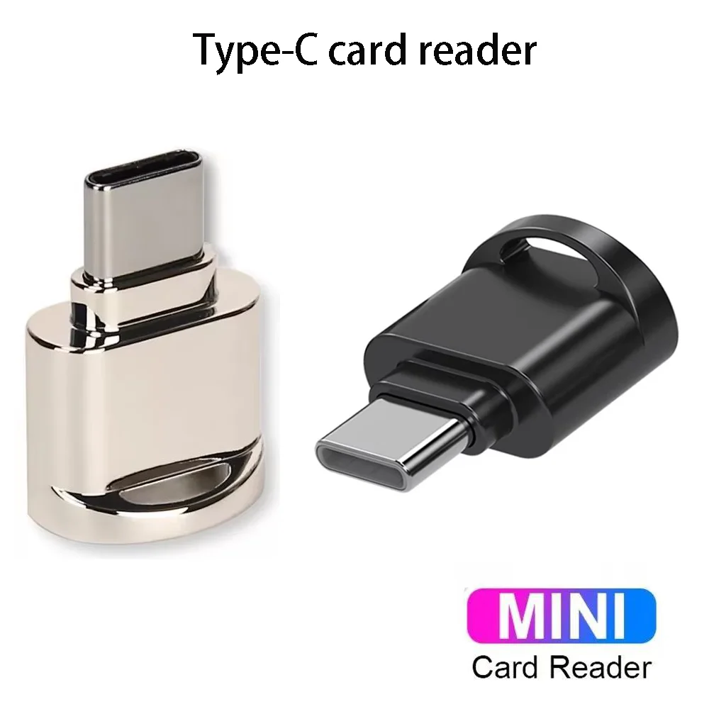 Type C Card Reader USB C To TF Card Memory Reading High-speed Transfer Cardreader Support OTG For PC Laptops Samsung Xiaomi