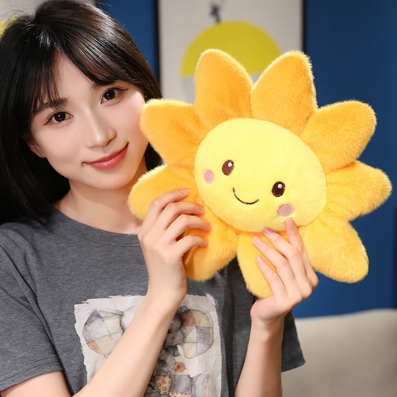 15/30CM Lovely Sky Series Plush Toy Sun & Cloud & Dark Clouds Plushie Pillow Pendant Toy Kawaii Birthday Gift