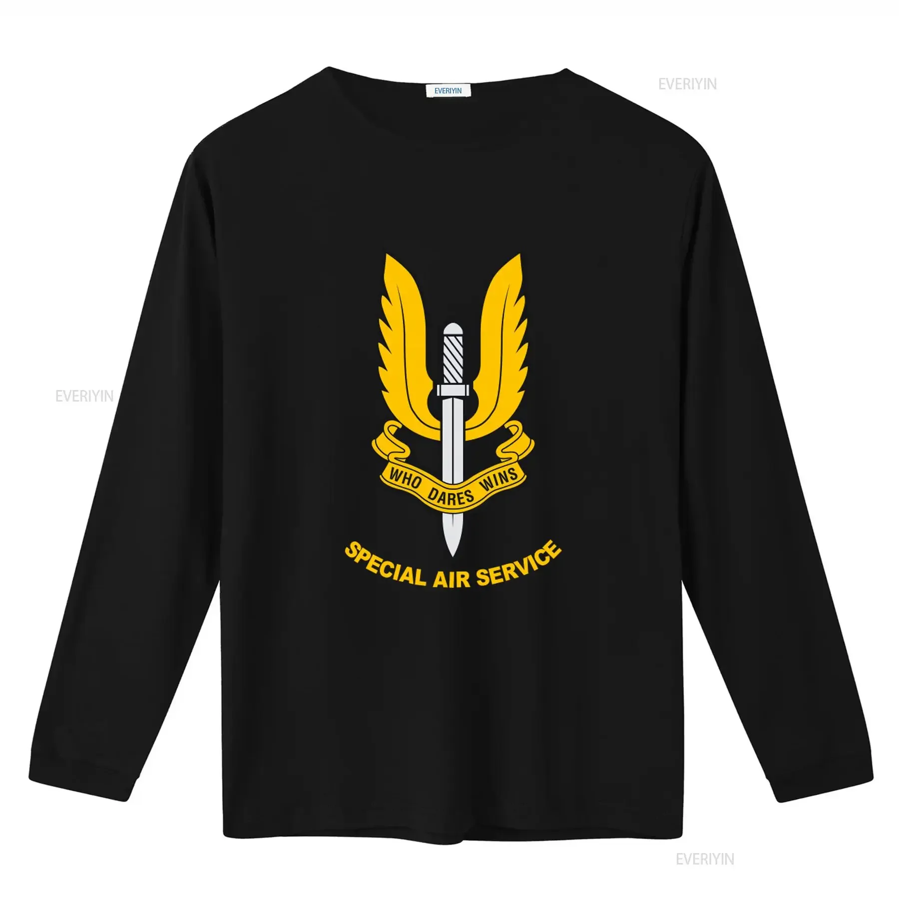 Sas Special Air Service British Forces Elite He Who Dares Wins T Shirt For  vintage Washed graphic streetwear Stylish homme